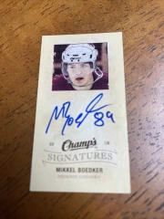 2009-10 Upper Deck Champs Mini Auto #CS-MB Mikkel Boedker Coyotes